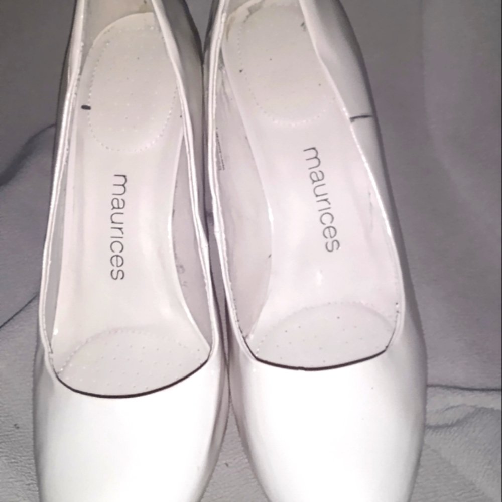 8.5 Cream Maurices Stiletto Heels